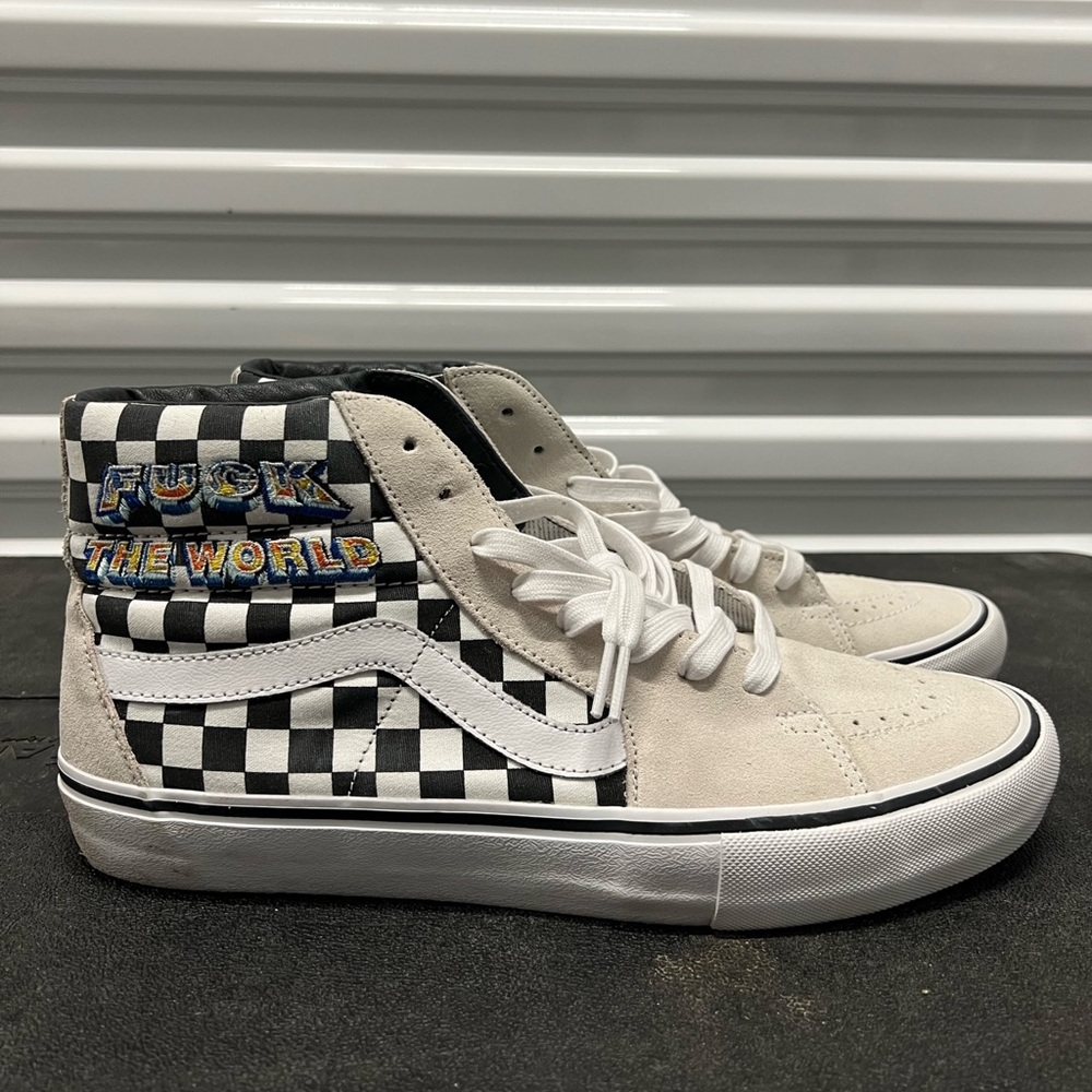 VANS Sk8-Hi (Supreme FTW White)